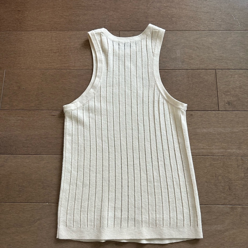 Anine Bing Noel Ribbed Tank Top - Picture 4 of 5